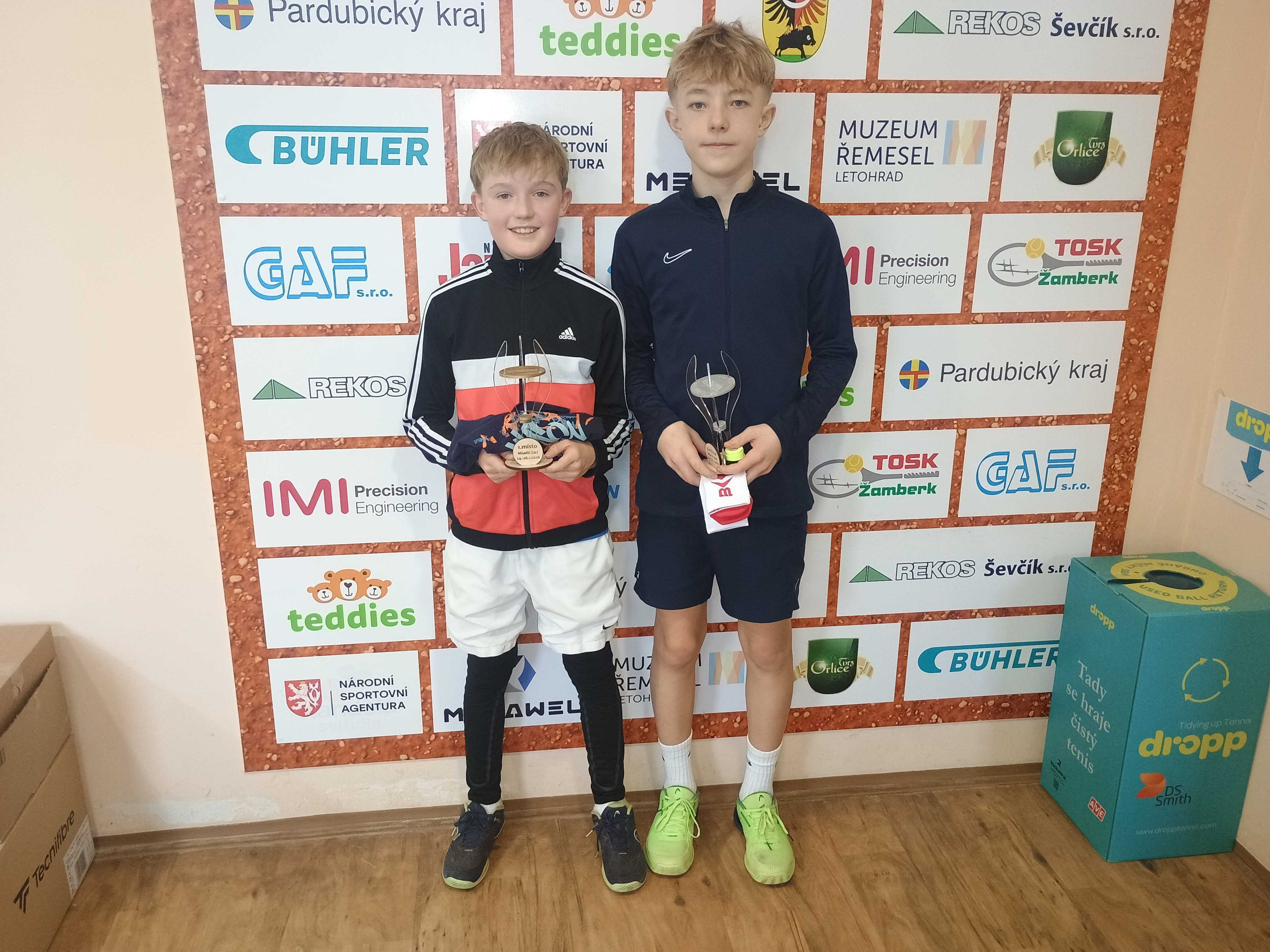 Finalisté dvouhry Kryštof Juránek a Kryštof Šoupal