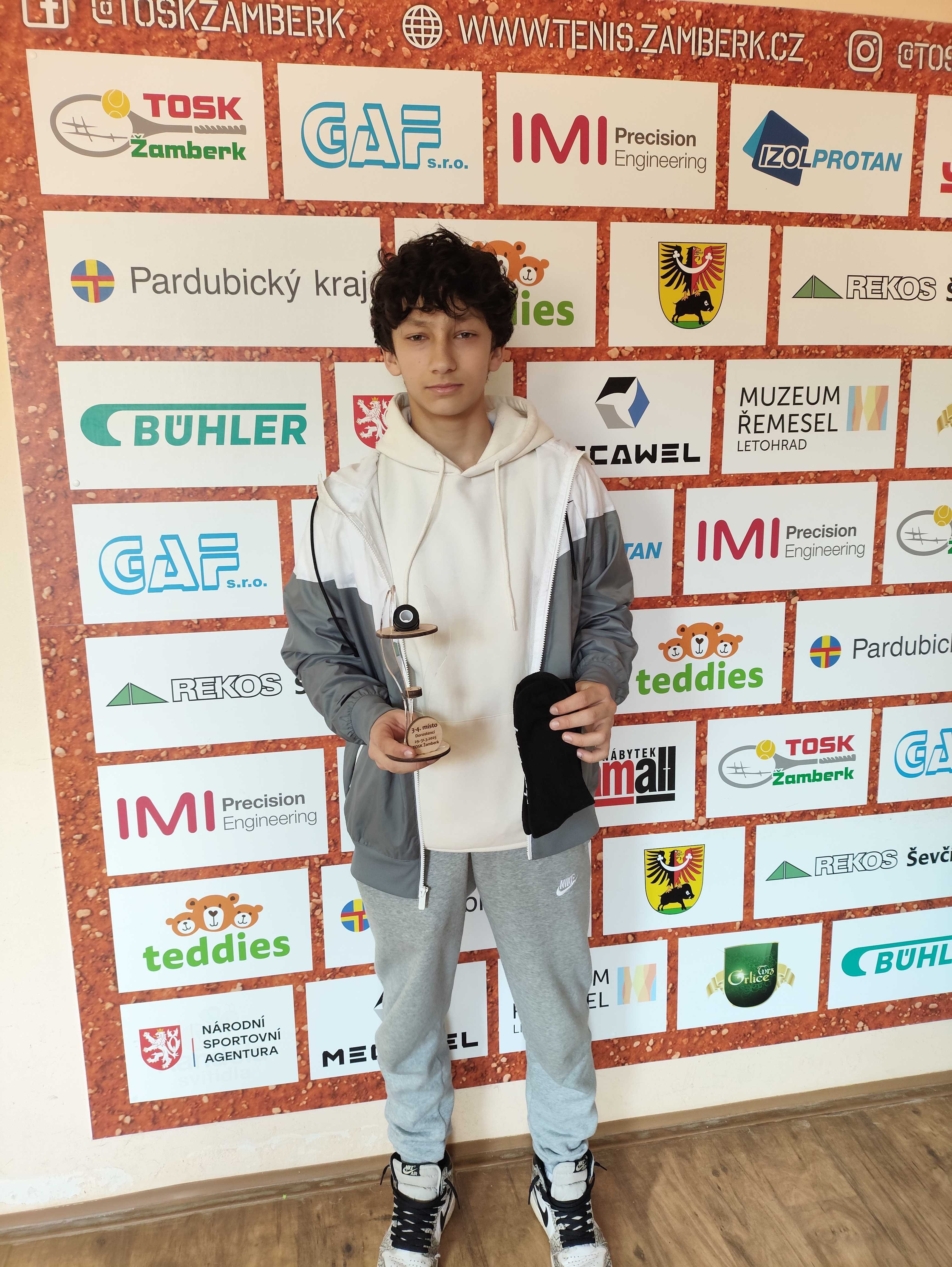 Semifinalista dvouhry Viktor Vondruška
