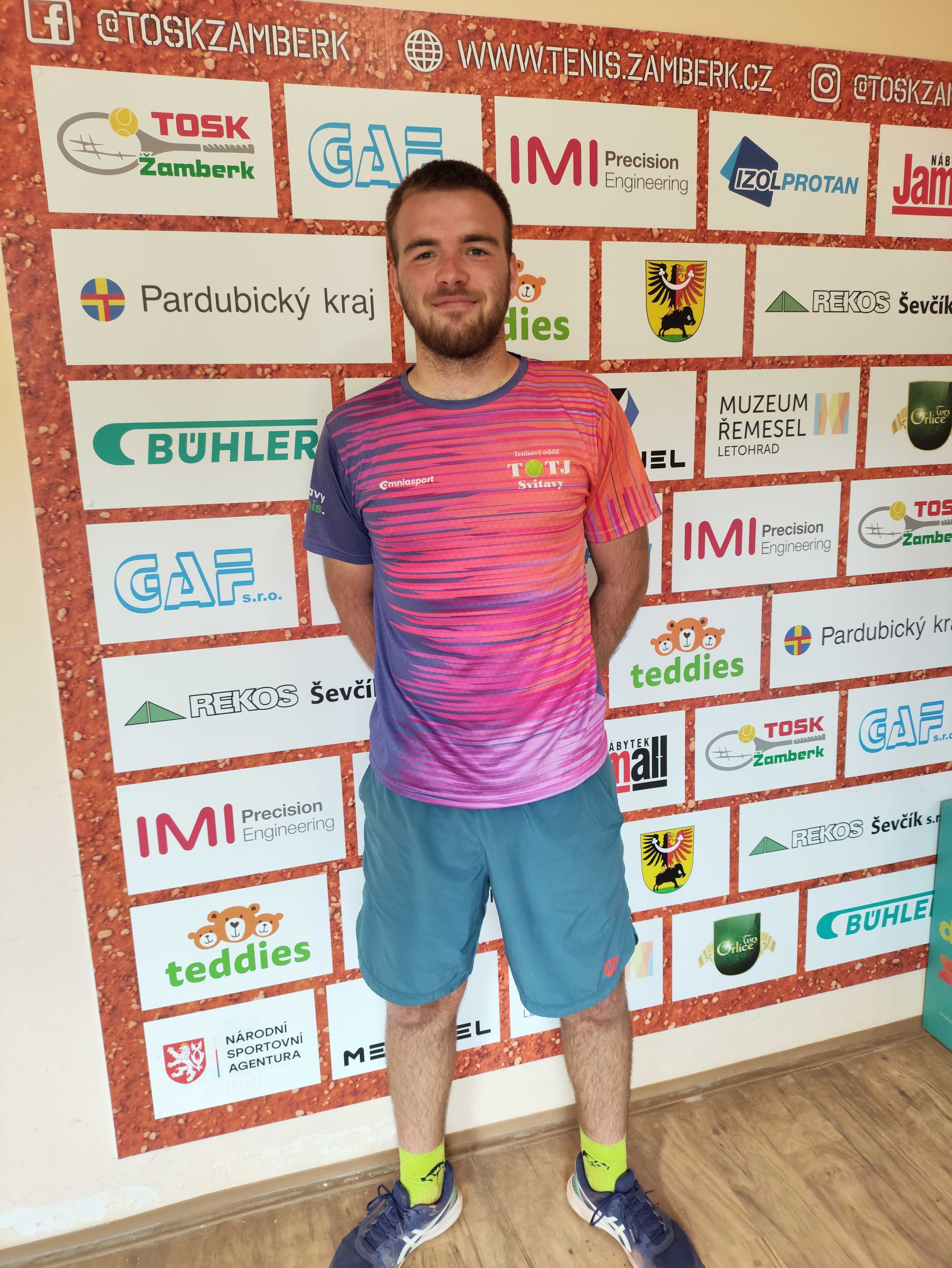 Semifinalista dvouhry Jan Krejčí