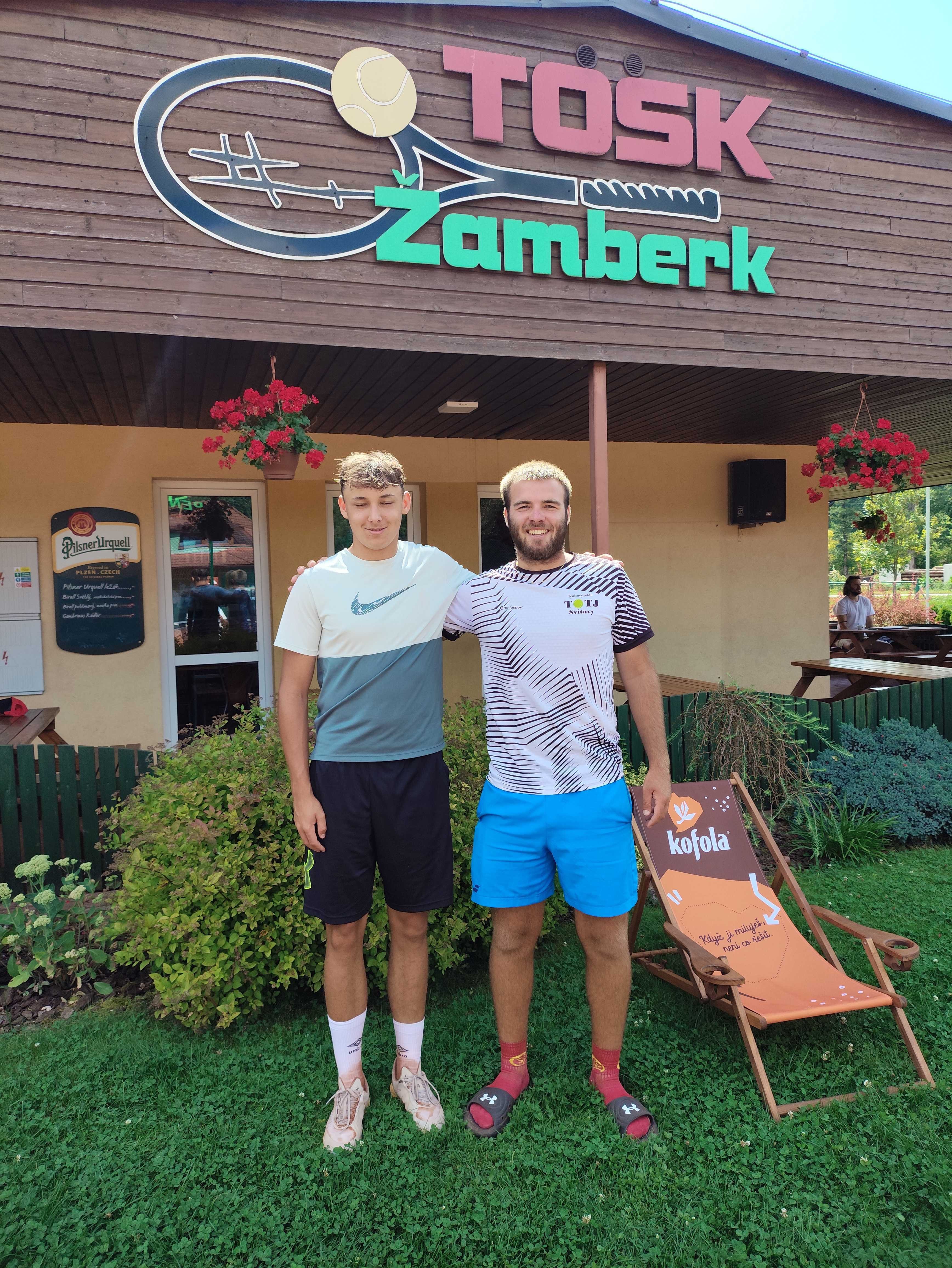 Finalisté dvouhry Aleš Kozel a Jan Krejčí