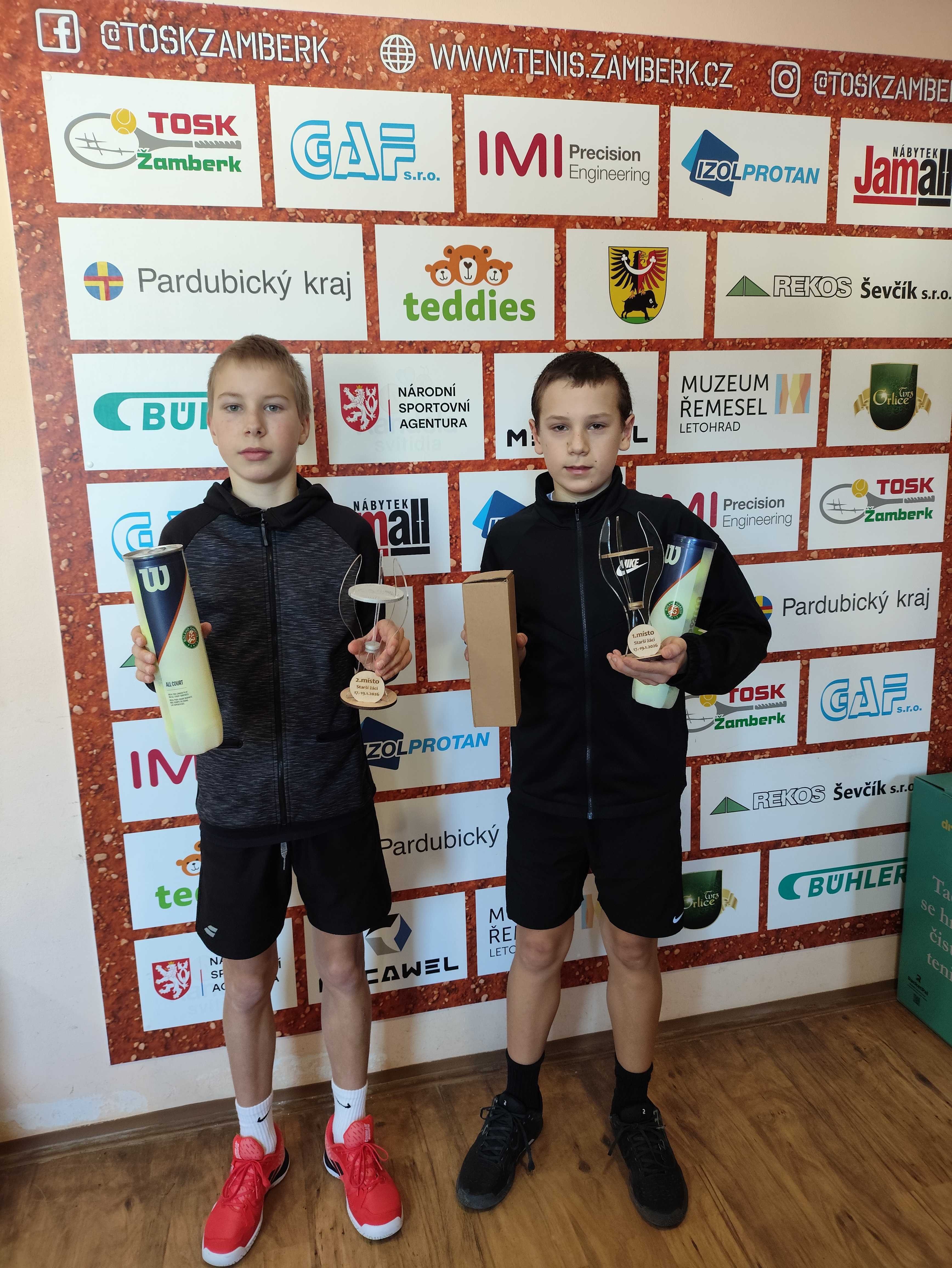 Finalisté dvouhry David Nágl a Vojtěch Kadlec