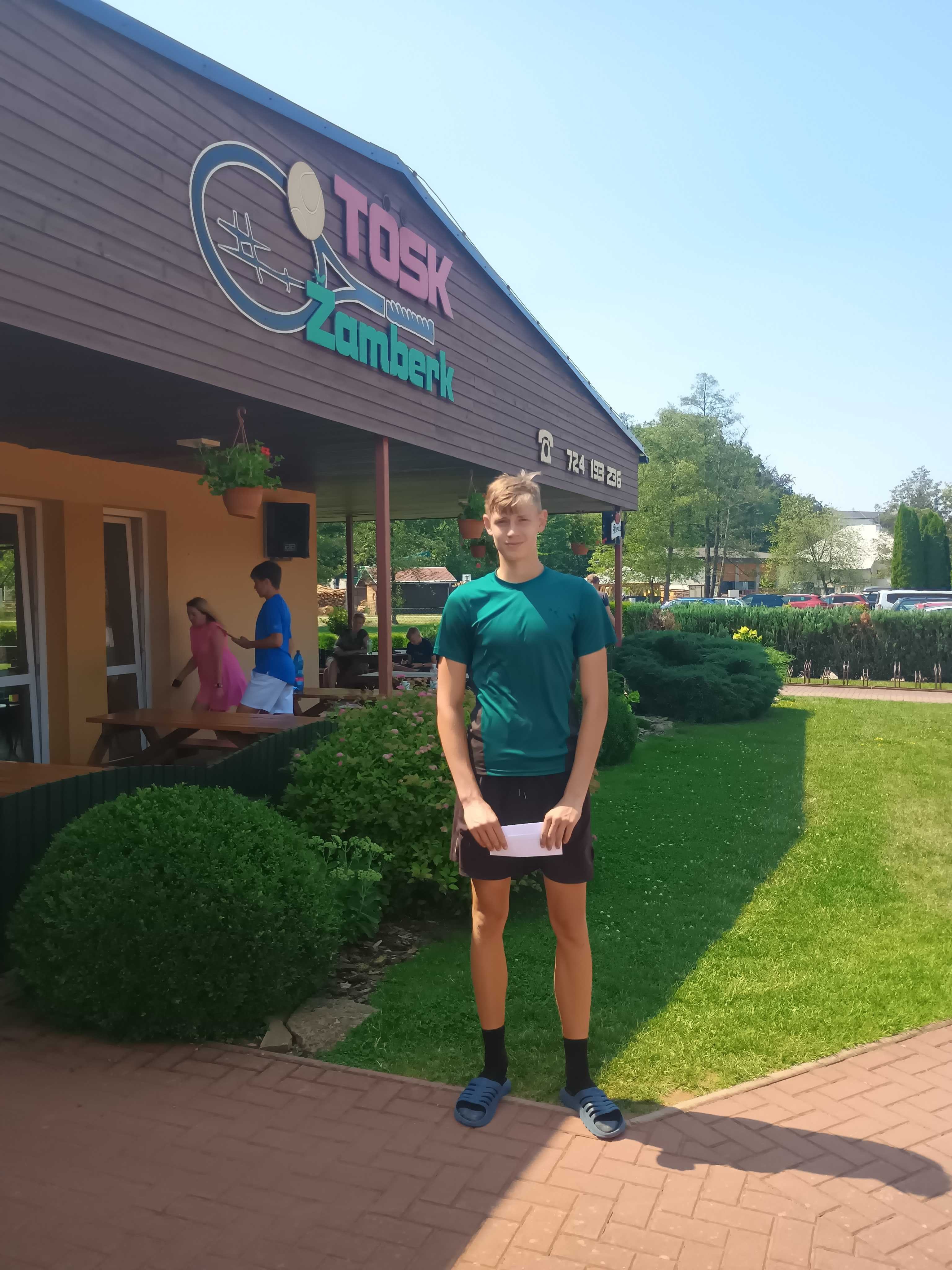Semifinalista dvouhry Ondřej Valenta