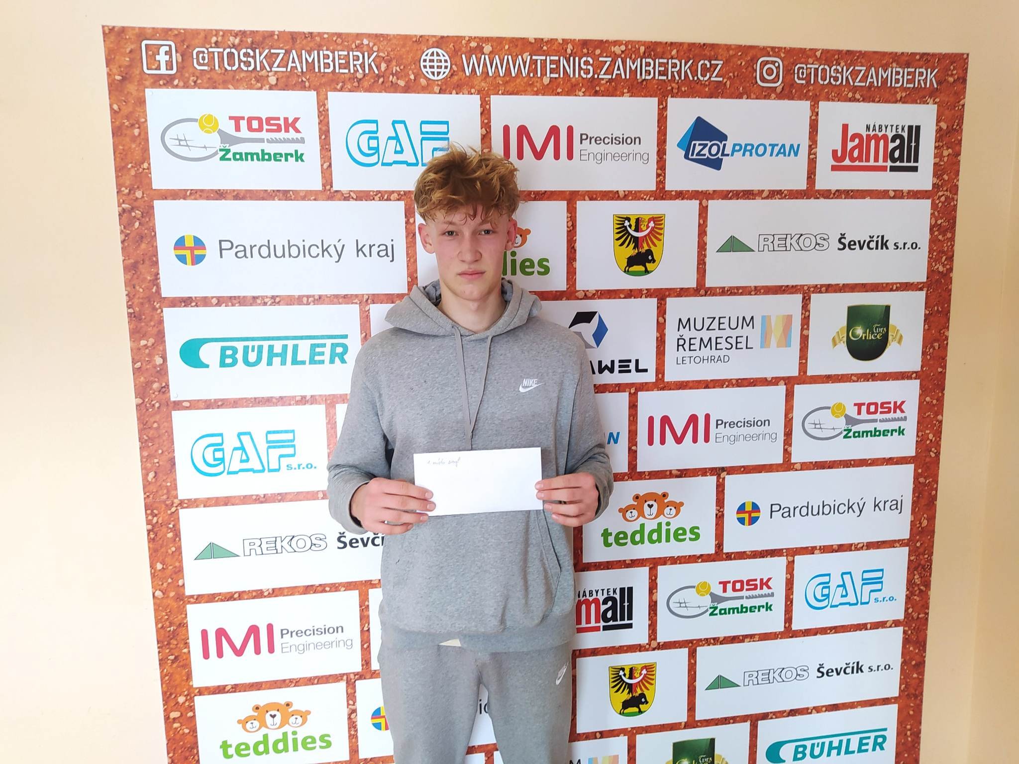 Vítěz turnaje Jiří Makovský