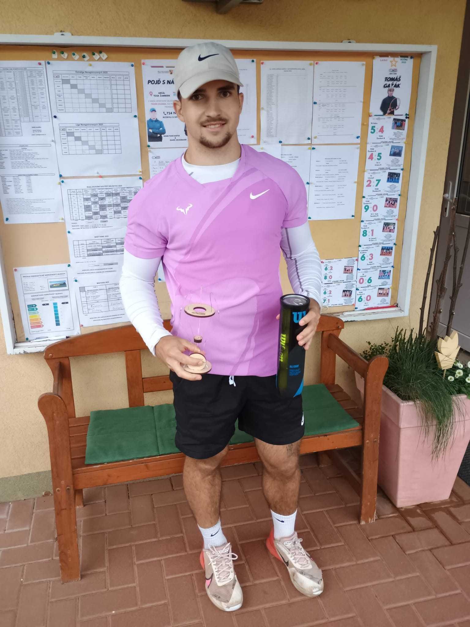 Třetí místo obsadil Michal Souček