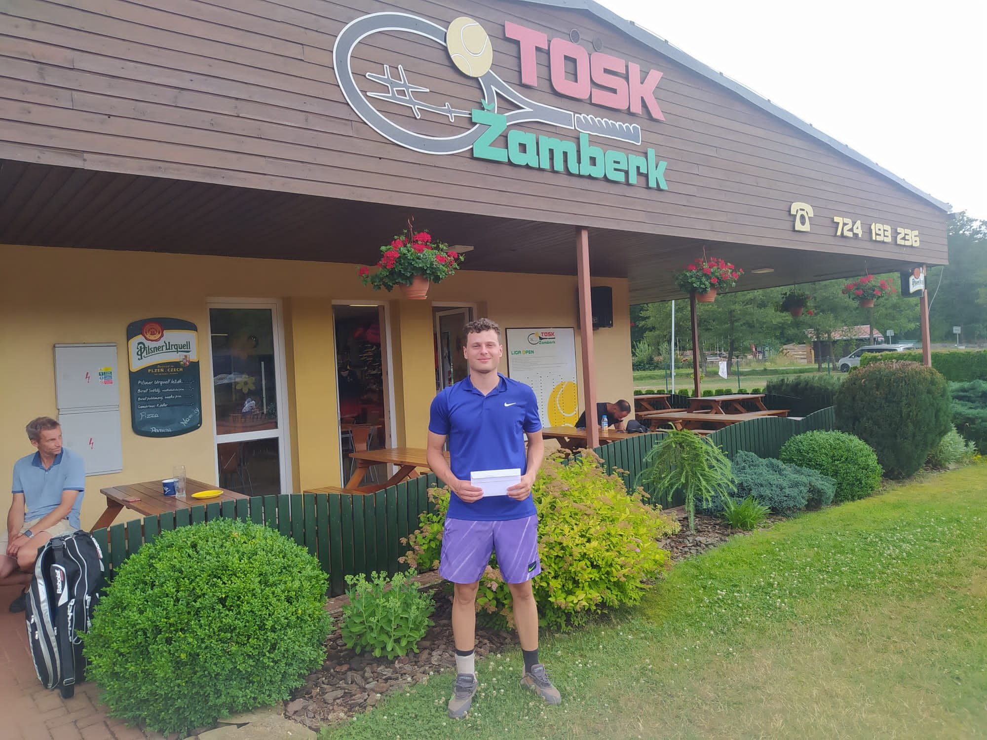 Semifinalista dvouhry Břetislav Lukáš