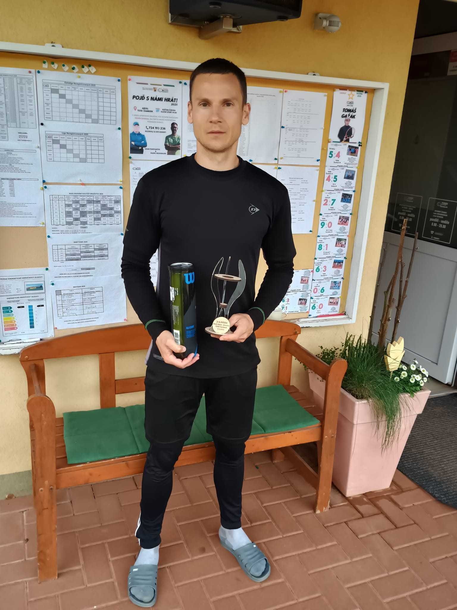 Celkově čtvrtou pozici si vybojoval Michal Kolář