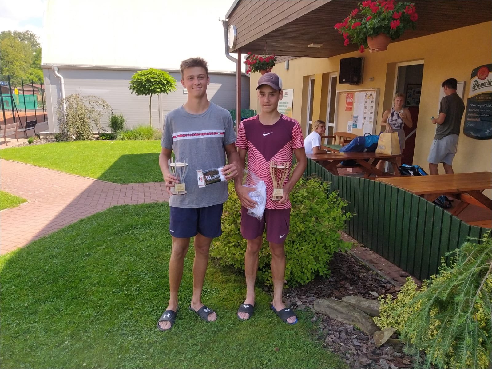 Finalisté dvouhry Daniel Drápela a Sebastian Salivar