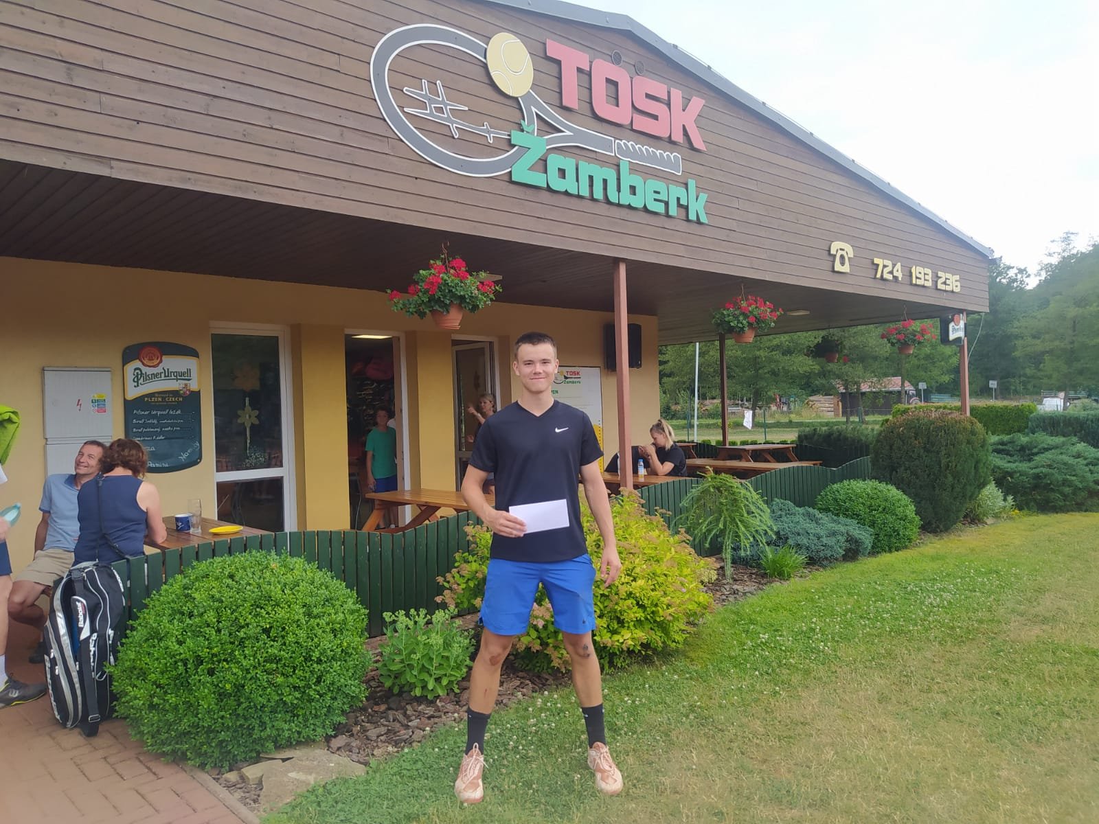 Semifinalista dvouhry Adam Křesina